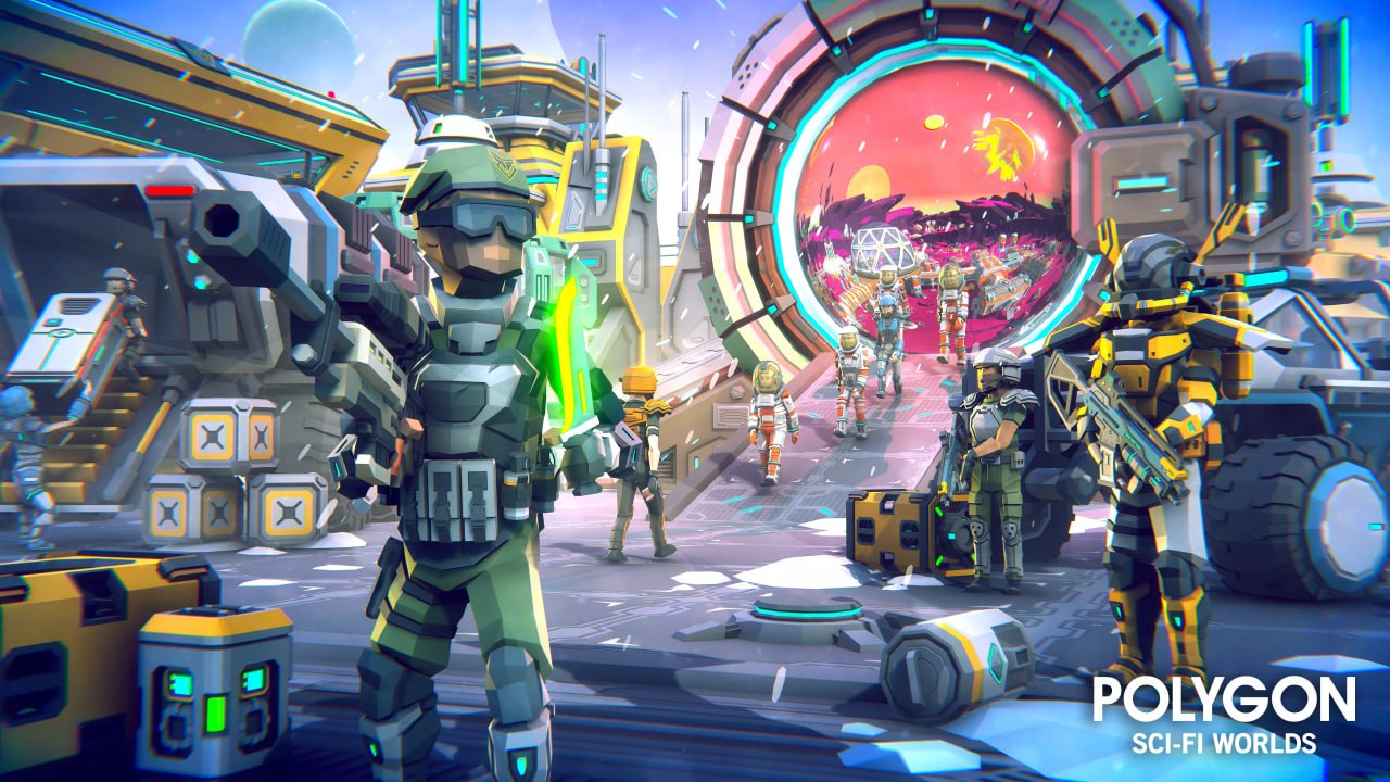 POLYGON Sci-Fi Worlds📱 - изображение 4